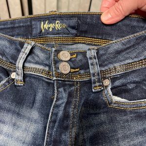 Indigo Rein Stretch Jeans. Girls Size 9.